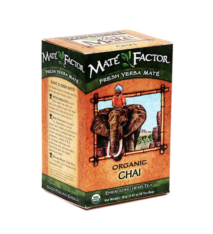 The Mate Factor Organic Yerba Mate Chai